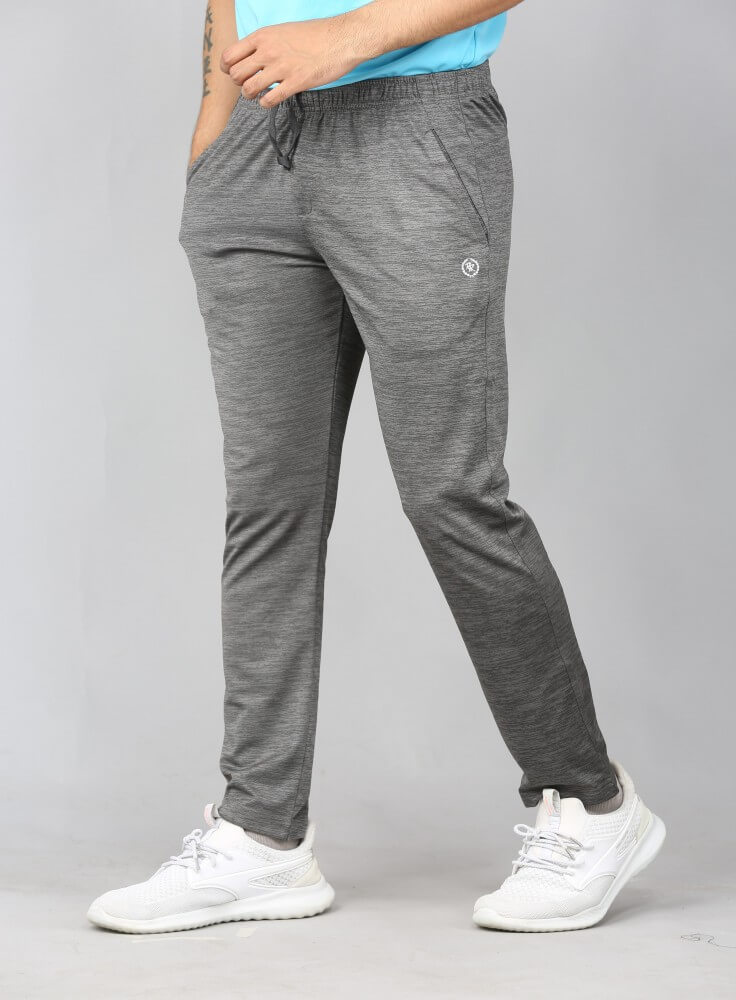 Light Grey Comfort Fit Track Pant