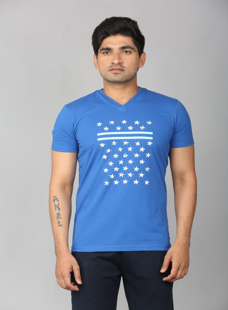 Buy Custom Mens V-Neck T-Shirts Online in India